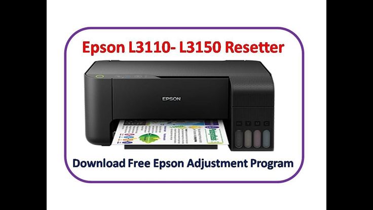 reset epson l3110 software download
